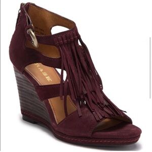 Trask Felicity Fringe Heels